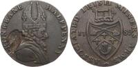 Großbritannien/Irland 1/2 Penny Token der Wicklof-Kupfergrube in Cronebane zur Zahlung in Lancaster, London & Bristol -