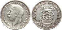 Großbritannien Sixpence Georg V. (1911-1936) -