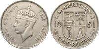 Mauritius 1 Rupie Georg V. (1938-1952) -