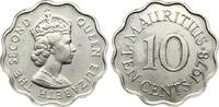 Mauritius 10 Cents Elisabeth II. (1952-2022) -