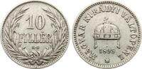 Ungarn, Haus Habsburg 10 Filler Franz Josef 1848-1918 -