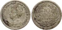 Niederlande 10 Cent Wilhelmina -