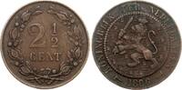 Niederlande 2,5 Cent Wilhelm III. -