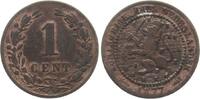 Niederlande 1 Cent Wilhelm III. -