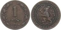 Niederlande 1 Cent Wilhelm III. -