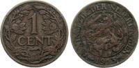 Niederlande 1 Cent Wilhelmina, 1890 - 1948 -