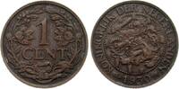 Niederlande 1 Cent Wilhelmina, 1890 - 1948 -