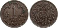 Österreich 1 Heller Franz Josef I., Haus Habsburg -