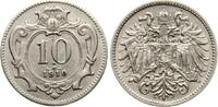 Österreich 10 Heller Franz Josef I., Haus Habsburg -
