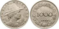 Österreich 1000 Kronen 1. Republik -