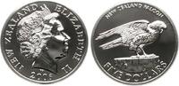 Neuseeland 5 Dollars Elisabeth II., Australischer Falke, SELTEN! -