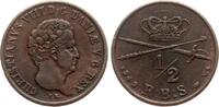 Dänemark 1/2 Riksbankskilling Christian VIII. 1839-1848 -