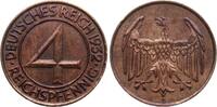Weimarer Repuplik 4 Pfennig -