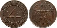 Weimarer Repuplik 4 Pfennig -