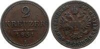 Österreich/Haus Habsburg 2 Kreuzer Franz Josef, 1848 - 1916 -