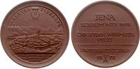 DDR Prozelanmedaille auf eine Schaumünze der Stadt Jena von 1699 -
