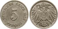 Deutsches Kaiserreich 5 Pfennig Kursmünze -