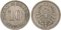 Deutsches Kaiserreich 10 Pfennig Kursmünze -