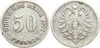 Deutsches Kaiserreich 50 Pfennig Kursmünze -