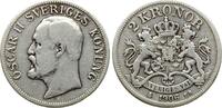 Schweden 2 Kronor Oscar II. -
