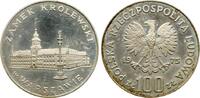 Polen 100 Zlotych Warschauer Schloss, in Originalkapsel! -