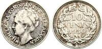 Niederlande 10 Cents Wilhelmina, 1890-1948 -