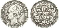 Niederlande 10 Cents Wilhelmina, 1890-1948 -