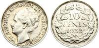 Niederlande 10 Cents Wilhelmina, 1890-1948 -