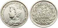 Niederlande 25 Cent Wilhelmina, 1890-1949 -