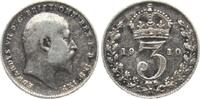 Großbritannien Threepence Edvard VII. -