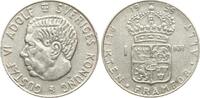 Schweden 1 Krona Gustav VI. Adolf -