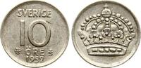 Schweden 10 Öre Gustav VI. Adolf, 1950-1973 -
