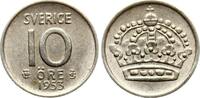 Schweden 10 Öre Gustav VI. Adolf, 1950-1973 -