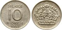 Schweden 10 Öre Gustav VI. Adolf, 1950-1973 -