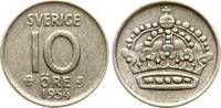 Schweden 10 Öre Gustav VI. Adolf, 1950-1973 -