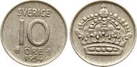 Schweden 10 Öre Gustav VI. Adolf, 1950-1973 -