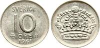 Schweden 10 Öre Gustav VI. Adolf, 1950-1973 -