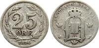 Schweden 25 Öre Oscar II., 1872-1907 -