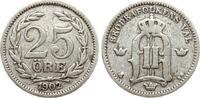 Schweden 25 Öre Oscar II., 1872-1907 -