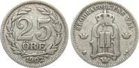 Schweden 25 Öre Oscar II., 1872-1907 -