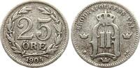 Schweden 25 Öre Oscar II., 1872-1907 -