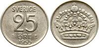 Schweden 25 Öre Gustav VI. Adolf, 1950-1973 -