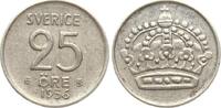 Schweden 25 Öre Gustav VI. Adolf, 1950-1973 -
