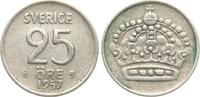 Schweden 25 Öre Gustav VI. Adolf, 1950-1973 -