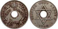 British West-Afrika 1 Penny Georg VI. -