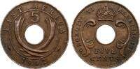 British Ost-Afrika 5 Cents Georg VI. 1937-1952 -