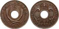 British Ost-Afrika 5 Cents Georg VI. 1937-1952 -