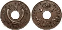 British Ost-Afrika 5 Cents Georg VI. 1937-1952 -