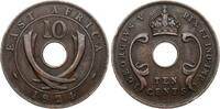 British Ost-Afrika 10 Cents Georg V. -