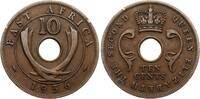 British Ost-Afrika 10 Cents Elisabeth II. 1952-2022 -
